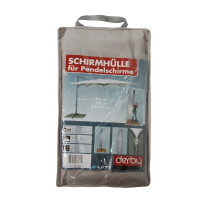 Ochranný obal pre výkyvné slnečníky až do 350 cm a 300x300 cm šedý