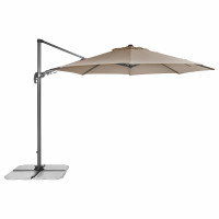RAVENNA 330 cm - veľký záhradný výkyvný slnečník s bočnou tyčou