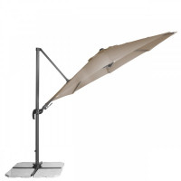 RAVENNA 330 cm - veľký záhradný výkyvný slnečník s bočnou tyčou