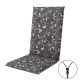 LIVING 2097 vysoký - poduška na stoličku a kreslo so zipsom