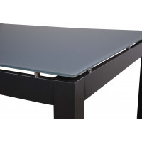 SALERNO MIAMI sivé - hliníkové záhradné sedenie 6+1/ stôl 150x90
