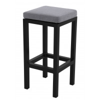EXPERT WOOD antracit - gastro barový hliníkový stôl 90x90x110cm