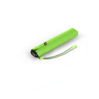 KNIRPS US.050 NEON GREEN - ľahký dámsky skladací plochý dáždnik