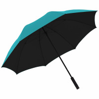 Knirps U.900 XXL TURQUOISE WITH BLACK - ultraľahký holový dáždnik