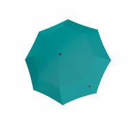 Knirps U.900 XXL TURQUOISE WITH BLACK - ultraľahký holový dáždnik