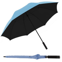 Knirps U.900 XXL BLUE WITH BLACK - ultraľahký holový dáždnik