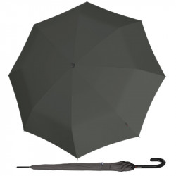 KNIRPS A.760 STICK DARK GREY - elegantný holový vystreľovací dáždnik