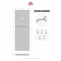 LIVING 9920 - poduška na záhradné ležadlo