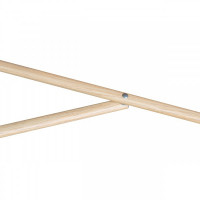 ALU WOOD 210 x 140 cm - slnečník s automatickým naklápaním s ULTRA UV ochranou