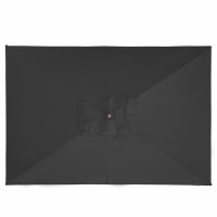 ALU WOOD 210 x 140 cm - slnečník s automatickým naklápaním s ULTRA UV ochranou