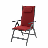 ELEGANT 2428 vysoká - set 4 ks - podušky na stoličky a kreslá s podhlavníkom