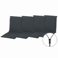ELEGANT 2430 nízka - set 4 ks - podušky na stoličky a kreslá