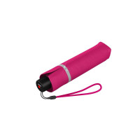 Knirps Rookie Flamingo Reflective ľahký skladací dáždnik