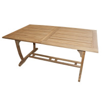 Tectona - drevený rozkladací stôl 180/240x100 cm - 2. AKOSŤ (N259)