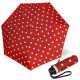 KNIRPS T.020 DOT ART RED - ultraľahký skladací dáždnik