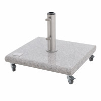 Pojazdný žulový stojan KNIRPS 40 kg svetlý
