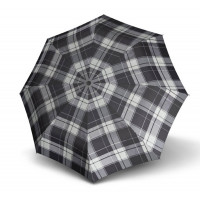 Carbonsteel Mini Woven Karo - dámsky skladací dáždnik