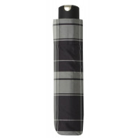 Carbonsteel Mini Woven Karo - dámsky skladací dáždnik