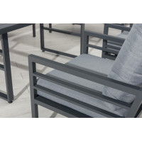 Manhattan Set - hliníkové záhradné sedenie