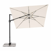 DERBY DX 280 x 280 cm - záhradný slnečník s bočnou nohou