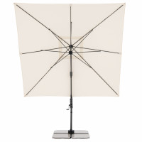 DERBY DX 280 x 280 cm - záhradný slnečník s bočnou nohou