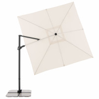 DERBY DX 280 x 280 cm - záhradný slnečník s bočnou nohou