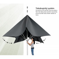 TELESTAR 5 m - veľký profi slnečník