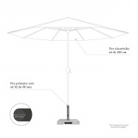 Žulový stojan TROLLEY 40 kg