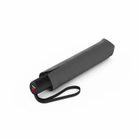 KNIRPS A.200 MEDIUM DARK GREY - elegantný dámsky plnoautomatický dáždnik