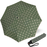 KNIRPS A.200 MEDIUM Dot Art Aloe - elegantný dámsky plno automatický dáždnik