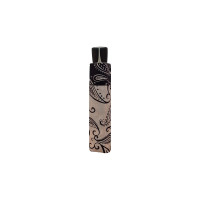 Fiber Mini Black White paisley - dámsky skladací dáždnik