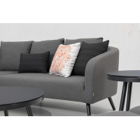 Melia LIKA-TEX® sivá - luxusné záhradné sedenie