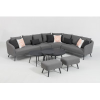 Melia LIKA-TEX® sivá - luxusné záhradné sedenie
