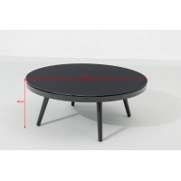 Melia LIKA-TEX® sivá - luxusné záhradné sedenie