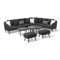Melia LIKA-TEX® antracit - luxusné záhradné sedenie