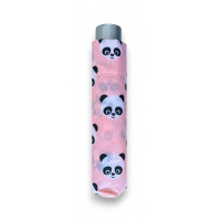 Mini Light Panda Kids - detský skladací dáždnik