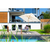 TROLLEY 70 kg - žulový pojazdný stojan pre slnečníky