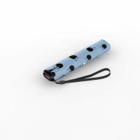 Knirps US.050 ultra light slim manual rainyday ice - ľahký dámsky skladací plochý dáždnik