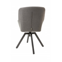 Paris Lika-Tex® sivé - luxusné otočné záhradné kreslo