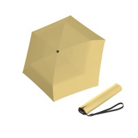 Knirps US.050 ultra light slim manual vanilla - ľahký dámsky skladací plochý dáždnik