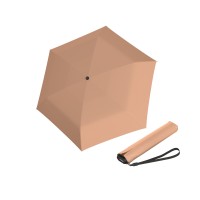 Knirps US.050 ultra light slim manual peach - ľahký dámsky skladací plochý dáždnik
