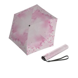 Knirps US.050 ultra light slim manual sakura romance - ľahký dámsky skladací plochý dáždnik