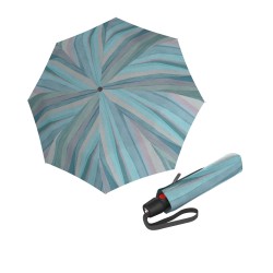 KNIRPS T.200 Medium Duomatic Soft Mint - elegantný plne automatický dáždnik
