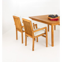 TAMAN 9 - záhradné stohovacie kreslo z teakového dreva FSC®