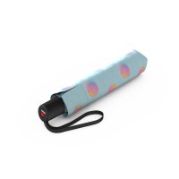 KNIRPS A.200 MEDIUM DUOMATIC Magicdots Sky - elegantný dámsky plnoautomatický dáždnik