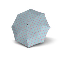 KNIRPS A.200 MEDIUM DUOMATIC Magicdots Sky - elegantný dámsky plnoautomatický dáždnik