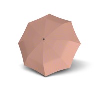 KNIRPS A.760 STICK AUTOMATIC Zebra Peach - elegantný holový vystreľovací dáždnik