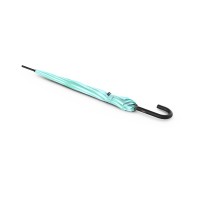 KNIRPS A.760 STICK AUTOMATIC Zebra Mint - elegantný holový vystreľovací dáždnik
