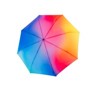 KNIRPS A.760 STICK AUTOMATIC Rainbow - elegantný holový vystreľovací dáždnik